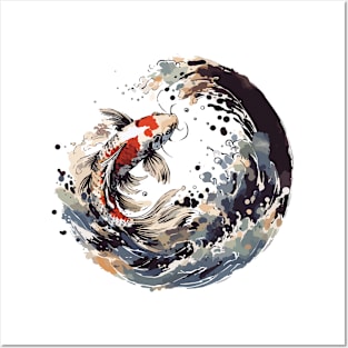 Enso Koi Posters and Art